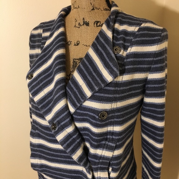 Lou & Grey Striped Jacket with Snap Buttons - Picture 3 of 6